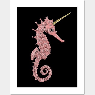 Sea Unicorn Posters and Art